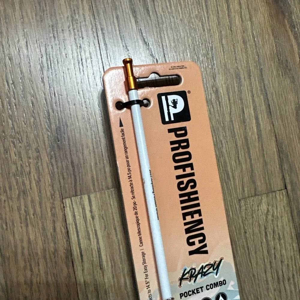 ProFISHiency Tiny But Mighty Spincast Pocket Combo BRAND NEW Fishing Rod Reel